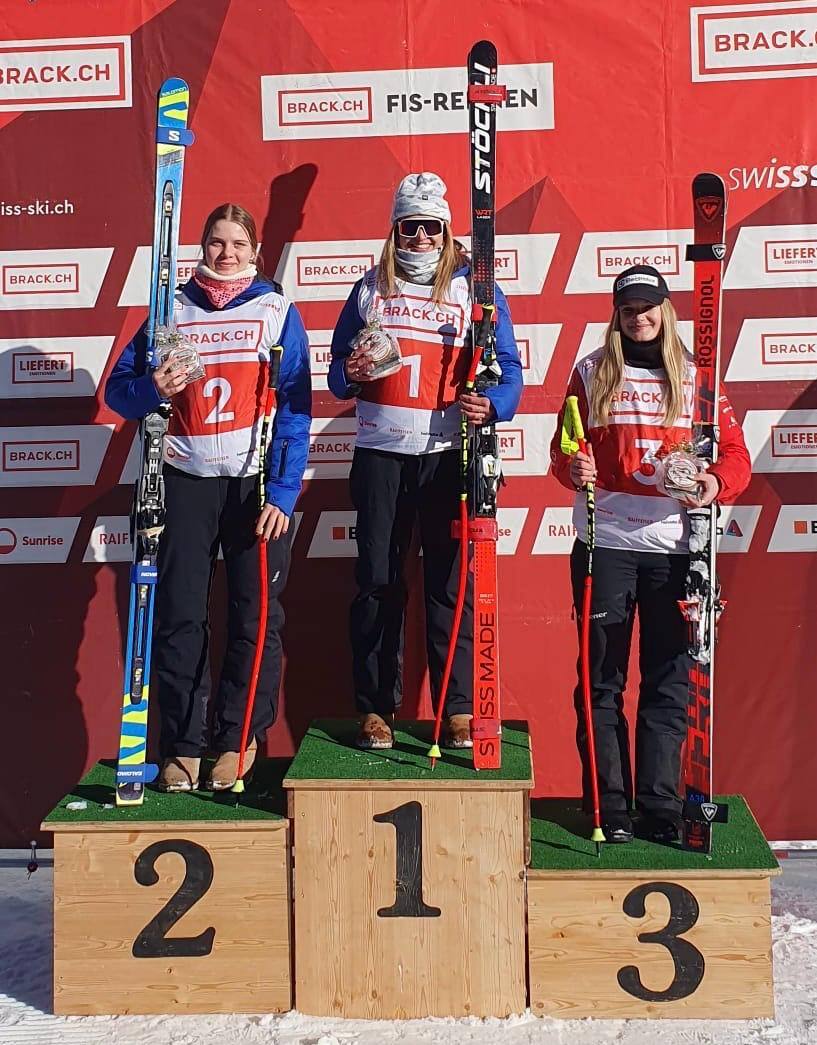 3. Rang bei FIS DH in Davos, Christen Ladina bestätigt ihr gestriges Resultat