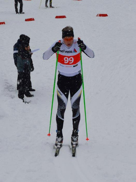 Severin Näpflin im U-20 Europacup