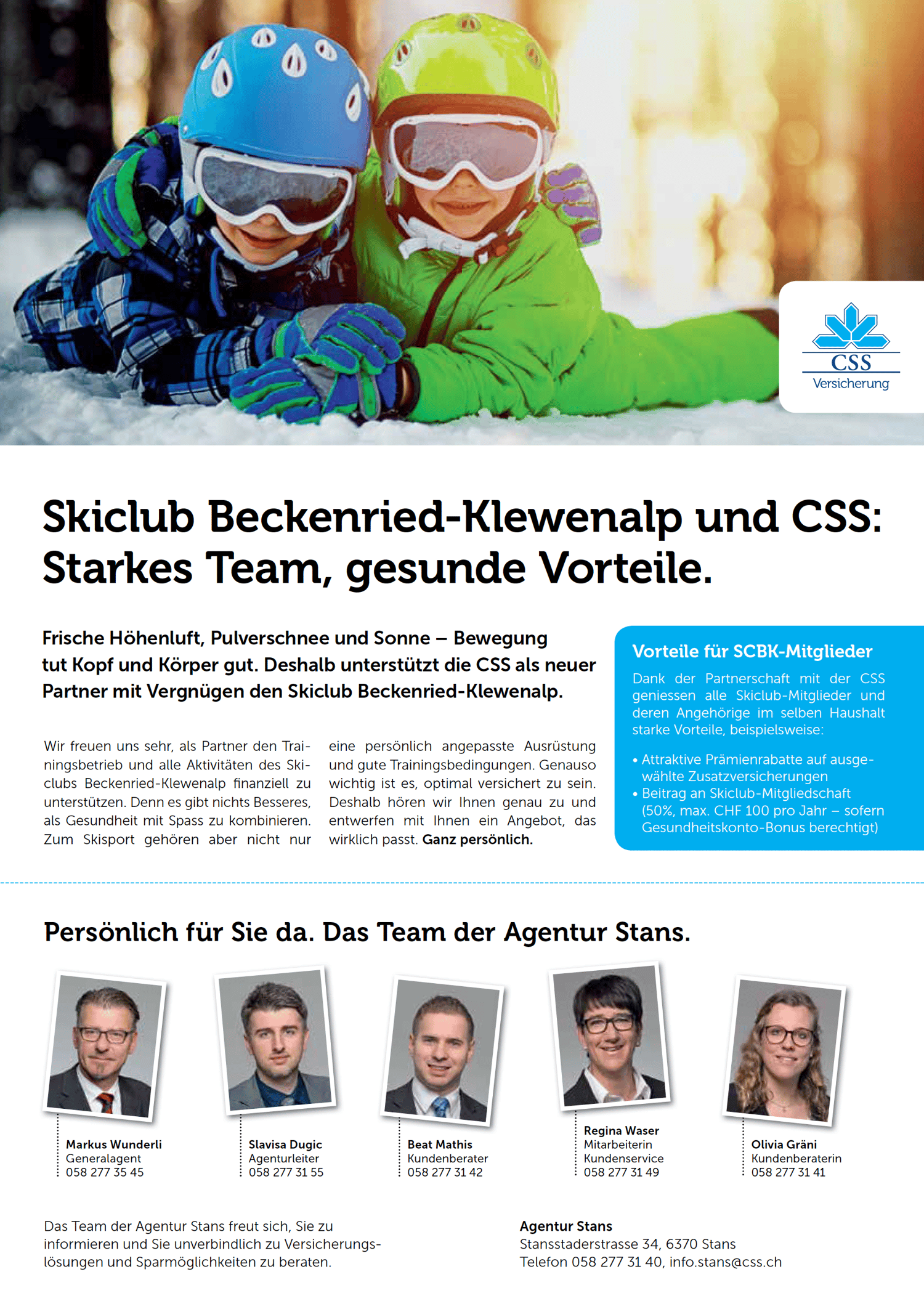 CSS unser neuer Sponsor