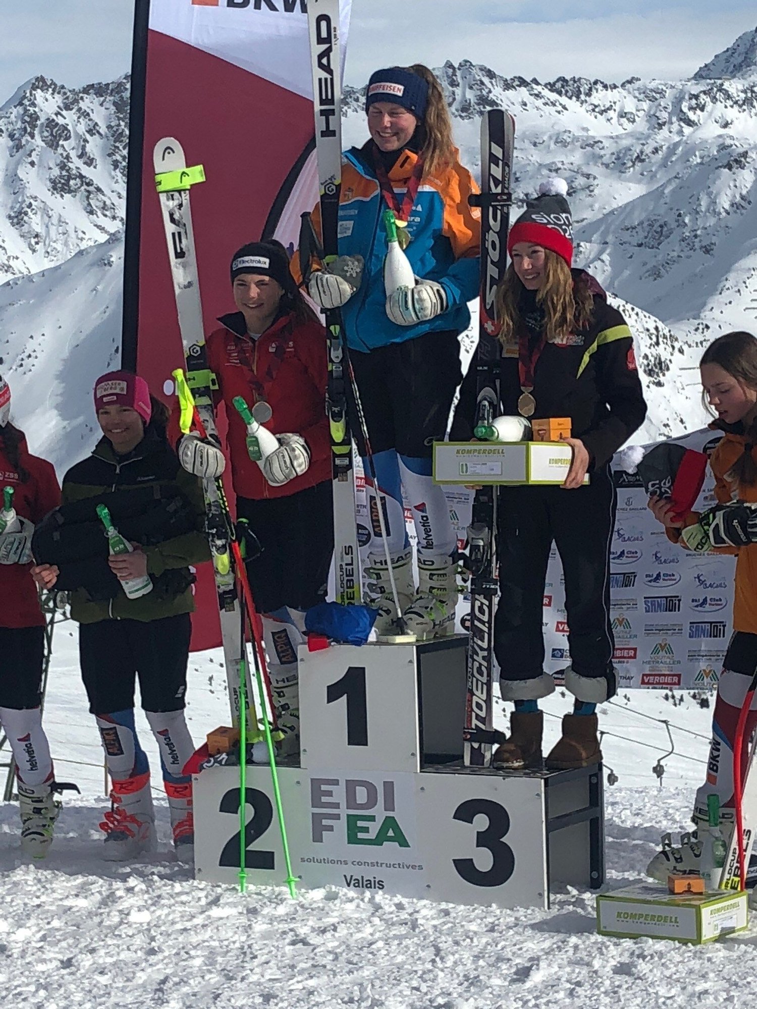 JO-Schweizermeisterschaft Super G: Silber für Delia