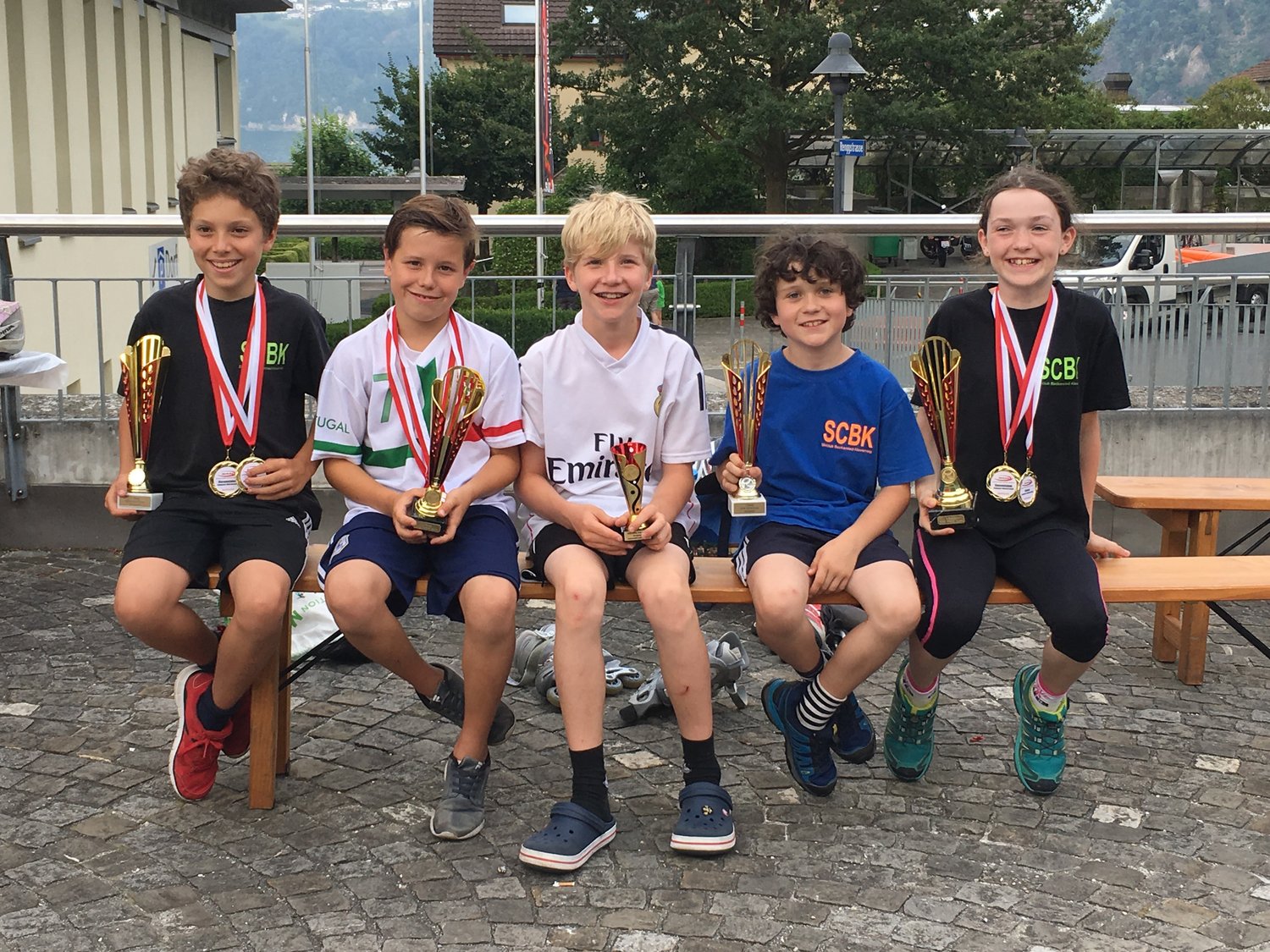 Inlineslalom-SM: junge Beckenrieder top!